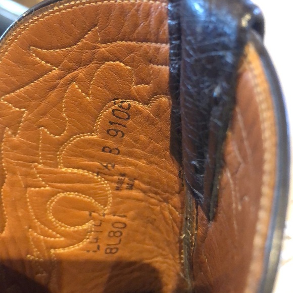 Lucchese hand-made Vintage Cowboy Boot - Picture 9 of 12